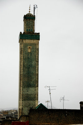 the minaret of Kairouyine Mosque