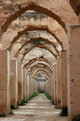 it stored grain and hay to feed Ismail's 12,000 horses