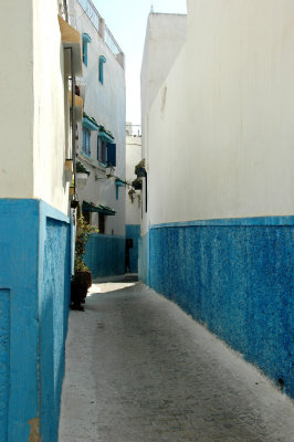 narrow Kasbah street