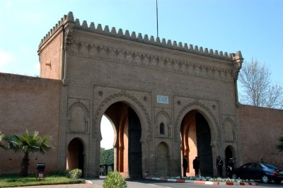 entrance to the Royal Palace compound