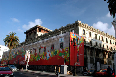 Hotel Lincoln - an art deco masterpiece built in 1916, lies in ruins