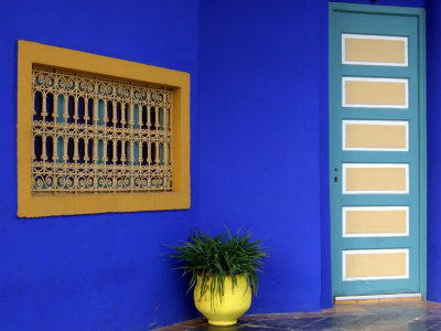 built by Jacques Majorelle in 1931, his paiting studio now houses the Museum of Islamic Art