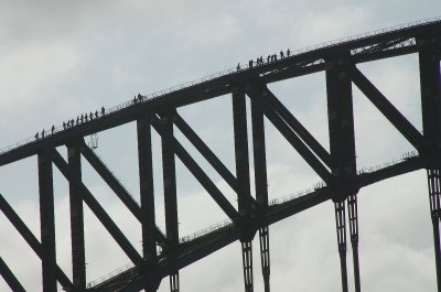 Climbing the Sydney Harbor Bridge
