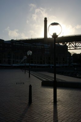 Evening at the Harbor Bridge