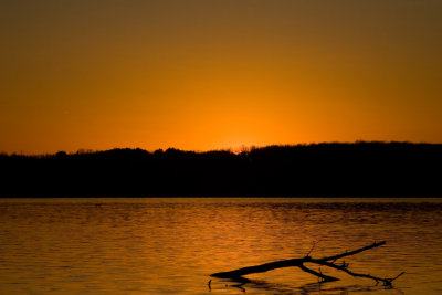 Sunset across Northeast River
