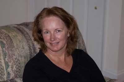 Joann chilling at Bob's house