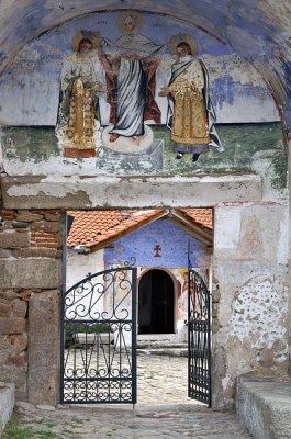 Entrance to Treskavec Monastery