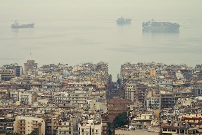 View from city walls