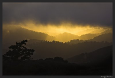 Ridge Trail Sunset, CA