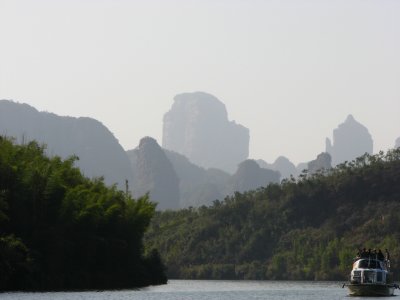 boating on Jinjiang