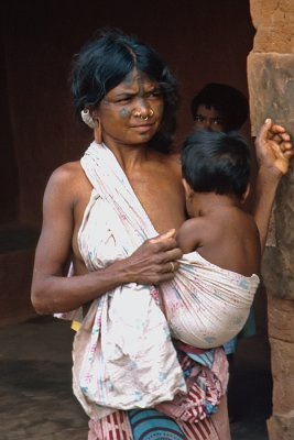 Sauras woman (Orissa - India)