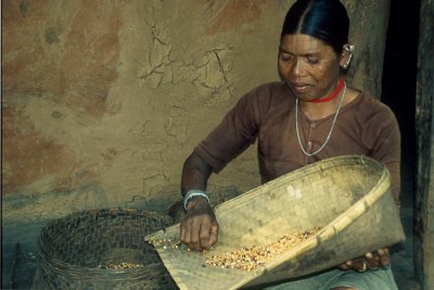 Woman from the Kutia kondh (Orissa - India)