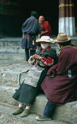 Arrival at Lhasa (Tibet)