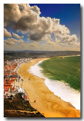 The Beach of Nazare (HDR)