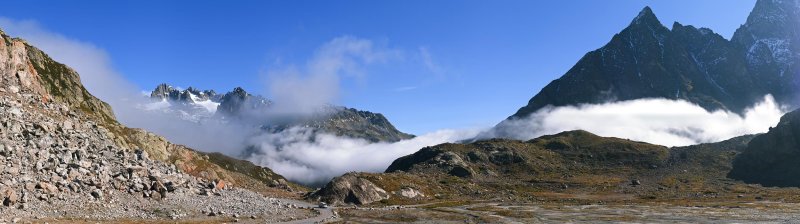Rising Fog at Susten