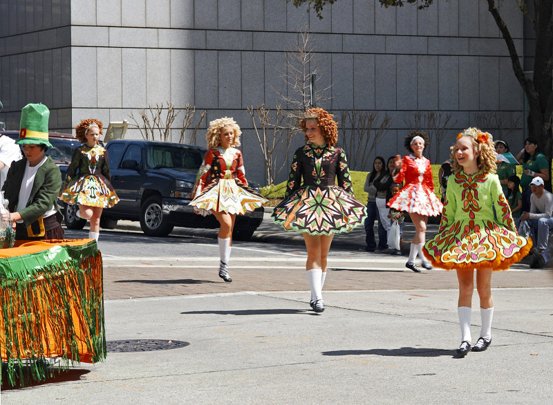 Irish dance troupe