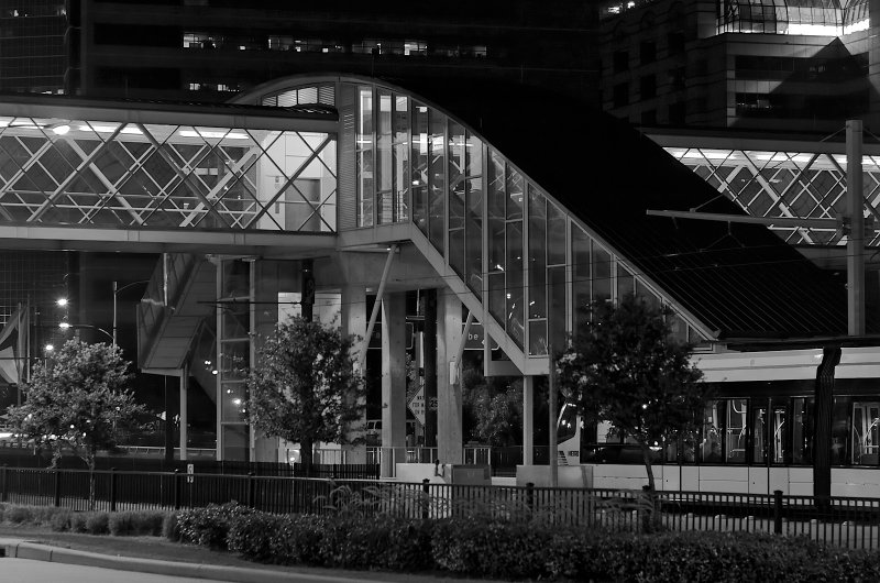 Medical Center Metro Station 01 bw