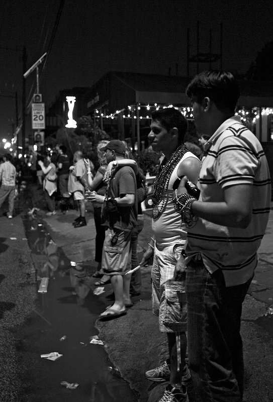 spectators all in a row