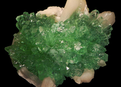 green & white ice crystal formation 01
