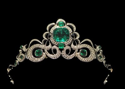 emerald  diamond tiara 01