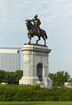 Sam Houston statue Hermann Park 02