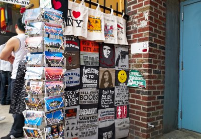 Canal Street shopping tee shirts 01