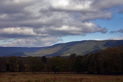 Lookout Mtn. from Rising Fawn Georgia