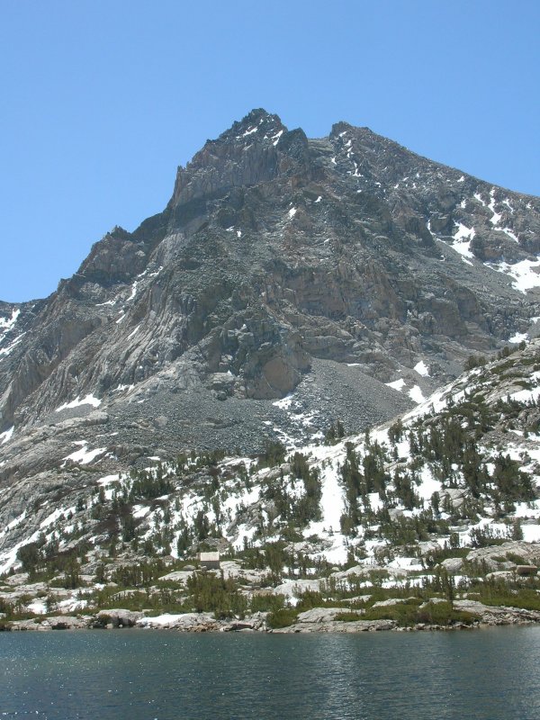 Piute Lake And Peak 12,691