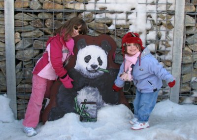 Posing With The Panda