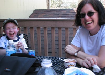 Ben & Margaret Laughing It Up