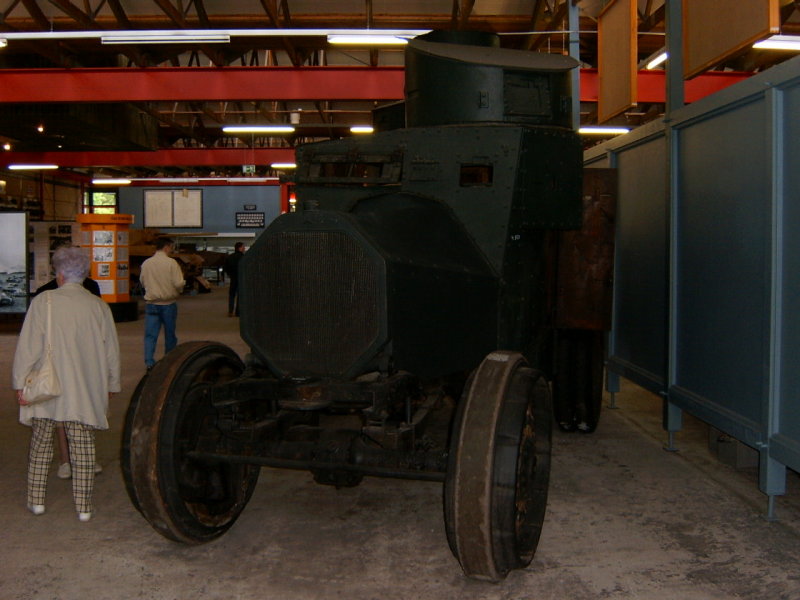 WW1 armored car - Daimler DZVR 21