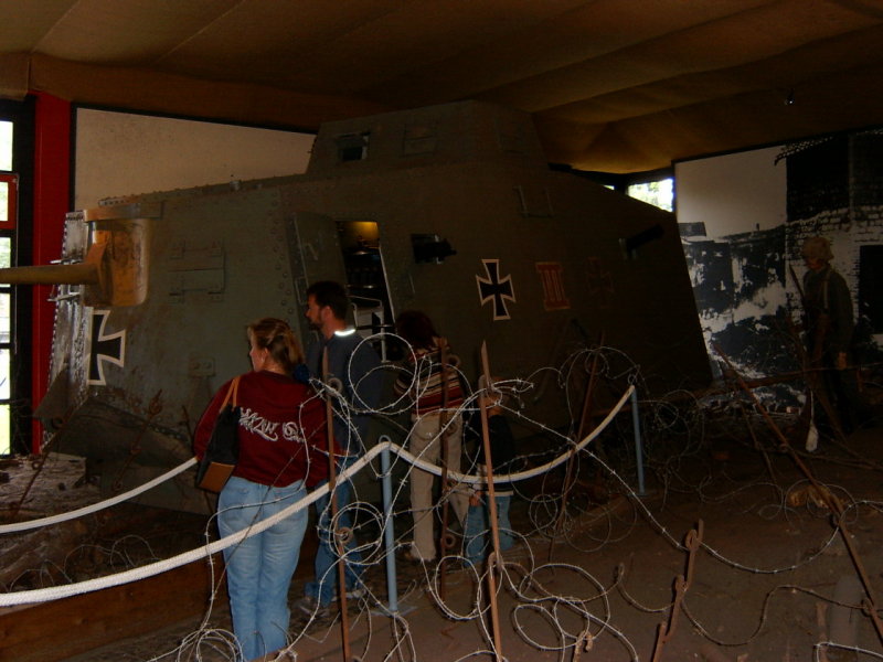 WW1 German tank- Sturmpanzerwagen A7V