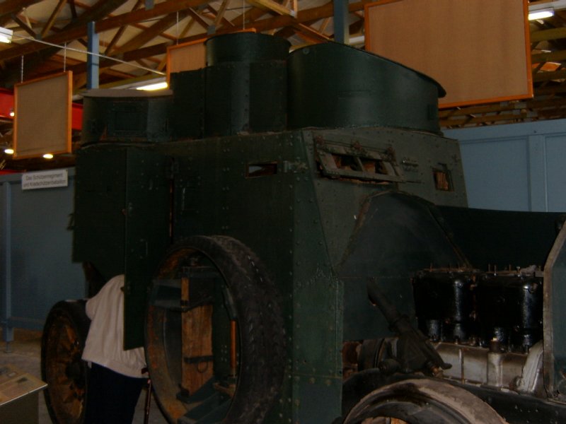 WW1 armored car - Daimler DZVR 21