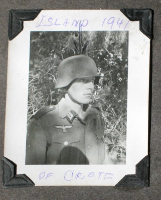 Edward in uniform on Crete in 1941