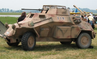 German armored car