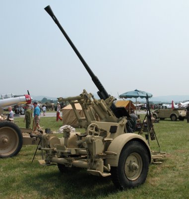 German flak gun