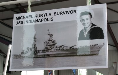 Indianpolis survivor's display