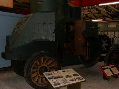 WW1 armored car - Daimler DZVR 21