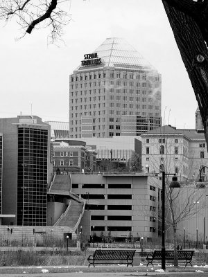 Downtown Stairs to the River