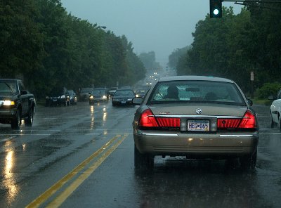 Snelling Ave. In the Rain