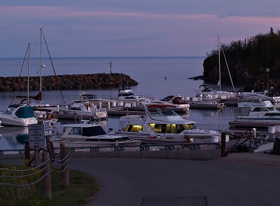 As Evening Falls on Superior