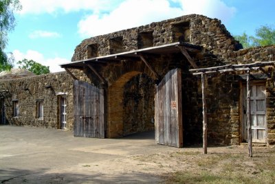 Inside Fortified Entrance to San Jose's Outer Wall