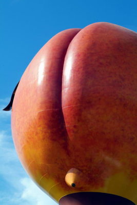 The Butt View of the Peach Tower