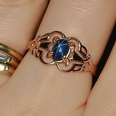 Lindy Star in rose gold