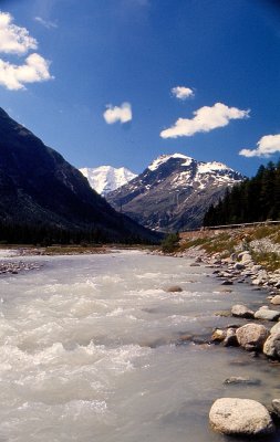 A Swiss Mountain Stream ...