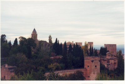 view from La Alhambra 1