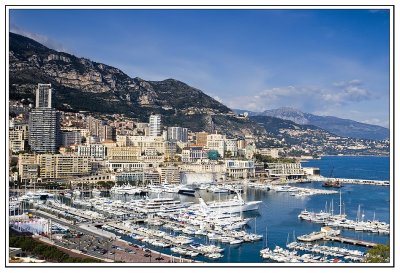 Monte Carlo Harbour in Monaco