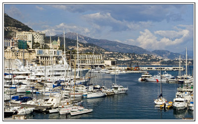 Monte Carlo Harbour in Monaco
