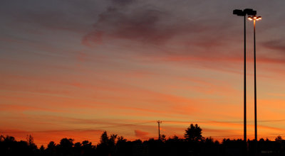 Missed the sunset in the fields...