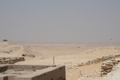 J. View of Western Desert from Sakara.JPG